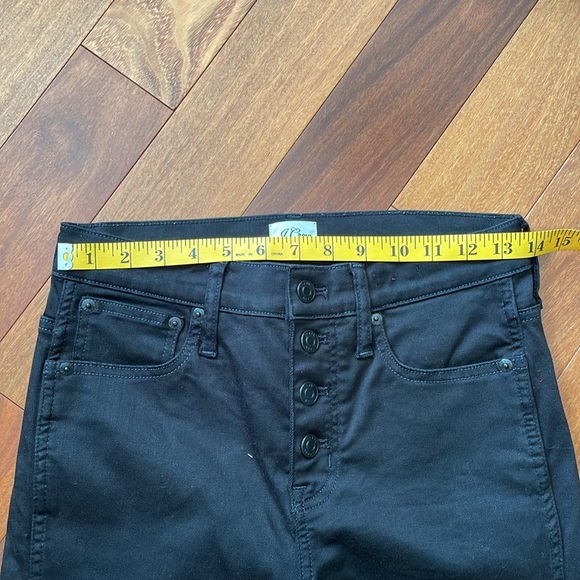 J.Crew vintage straight black button fly jeans - Picture 7 of 8